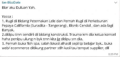 15 Wejangan yang harus Kita tau Mengenai TRAUMA BISNIS 2